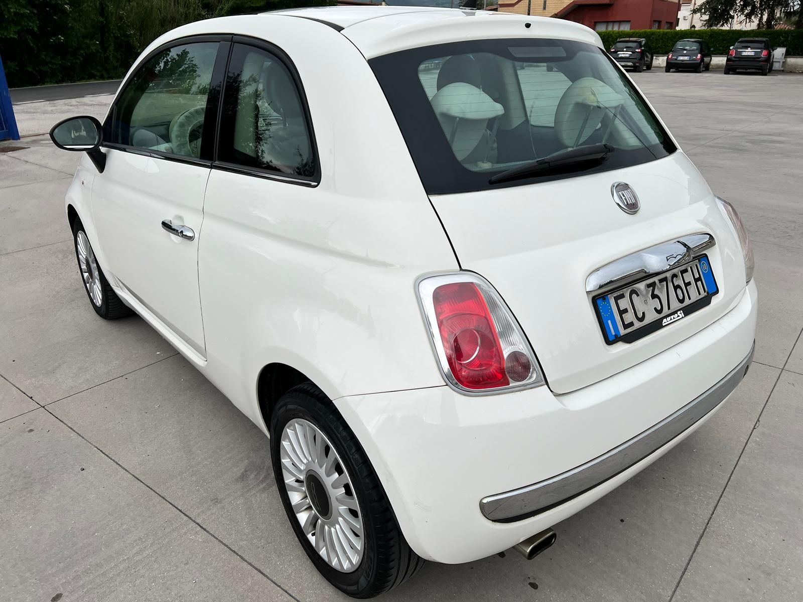 Fiat 500  1.2 70 cv Benzina Lounge Ok Neopatentati