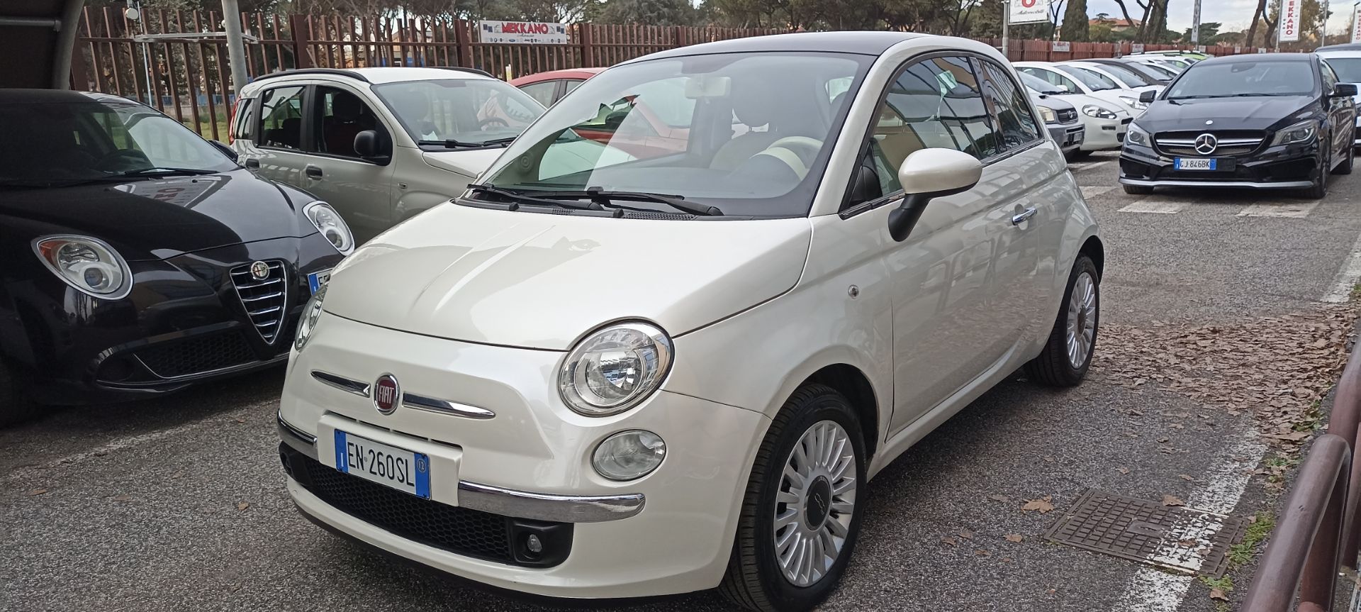 Fiat 500  1.2 69 cv Benzina/Gpl Lounge Ok Neopatentati